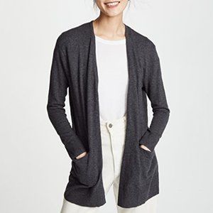 Madewell Summer Ryder Cardigan - Heather Carbon